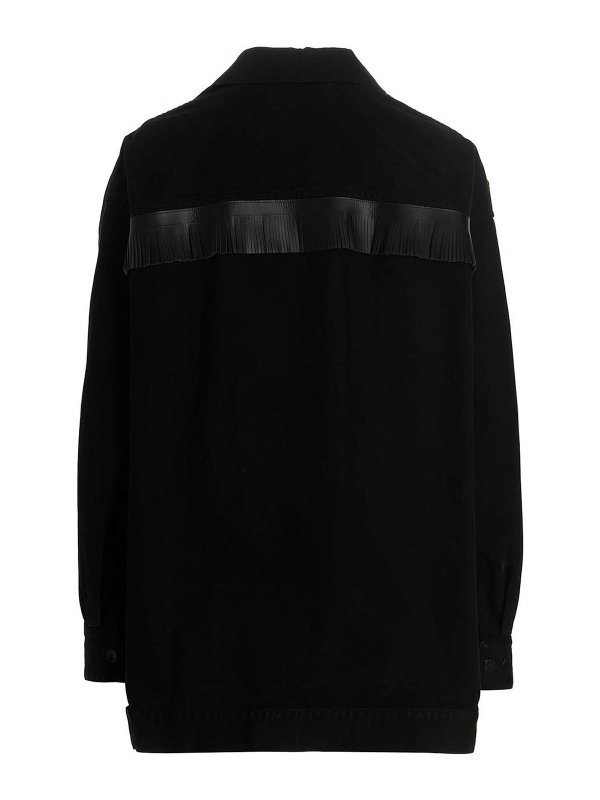 RAF SIMONS: Jeansjacken online - Jeansjacke - Schwarz