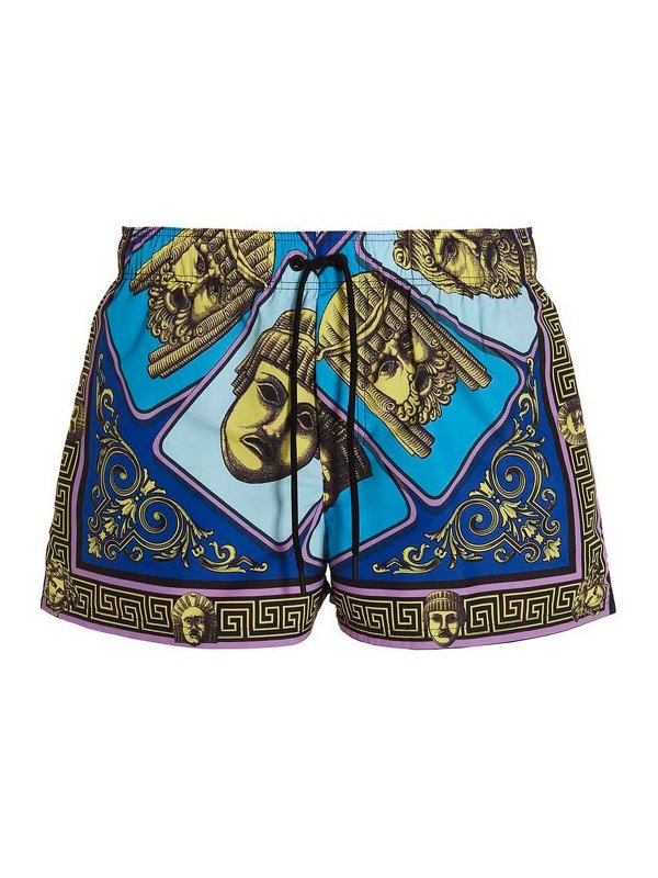 VERSACE: Swim shorts & swimming trunks - Masks swimming trunks