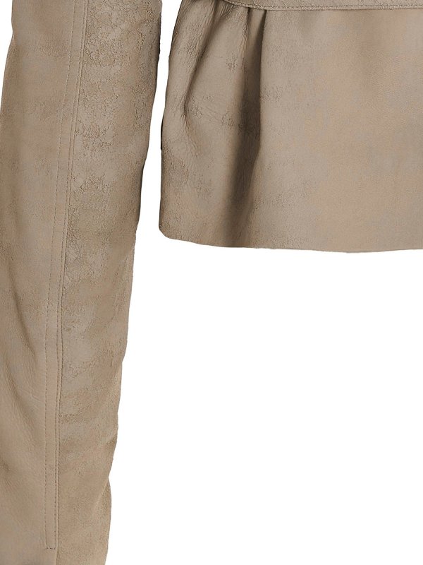 Mini trench jacket shop online: RICK OWENS
