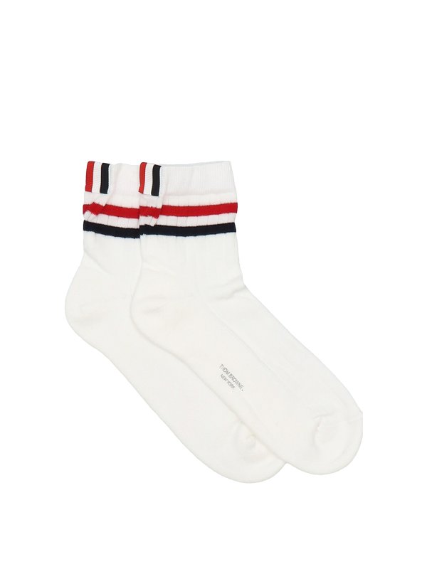 THOM BROWNE: socks online - Rwb socks