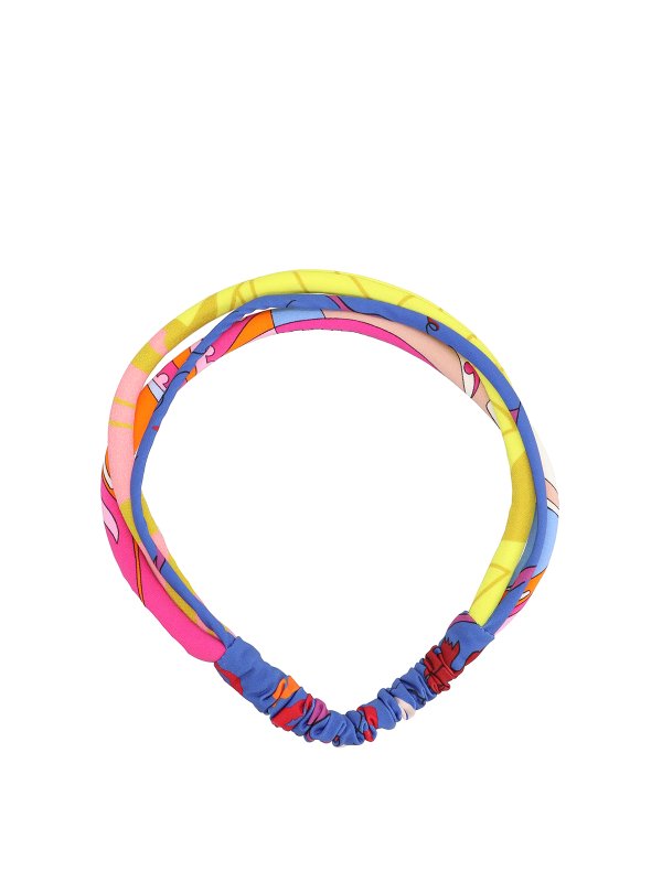 EMILIO PUCCI: Accessoires pour cheveux - Serre-tête élastique