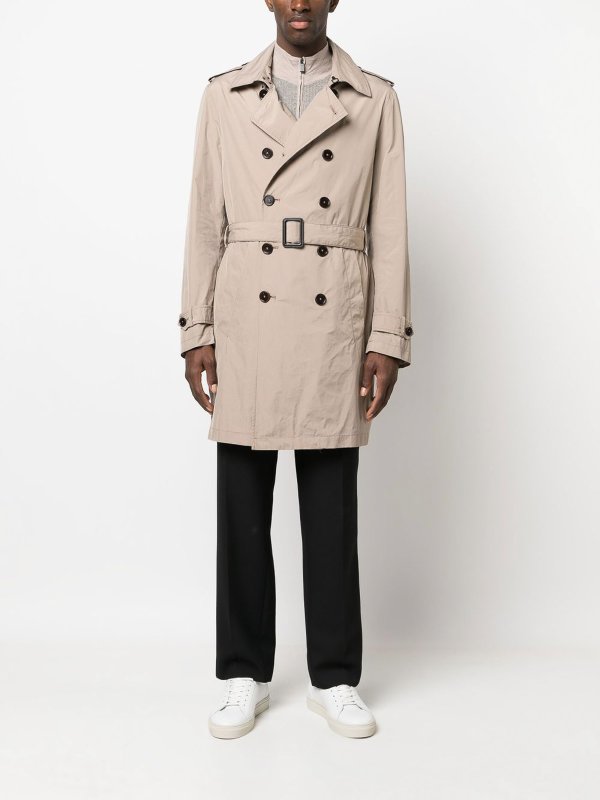 iKRIX FAY: Trenchcoats - Trenchcoat - Beige
