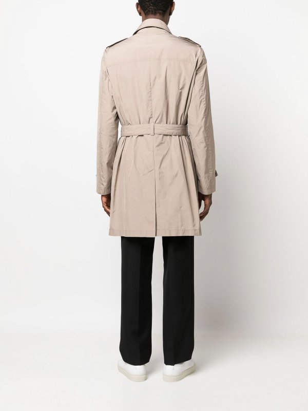 Trenchcoat - Beige shop online: FAY