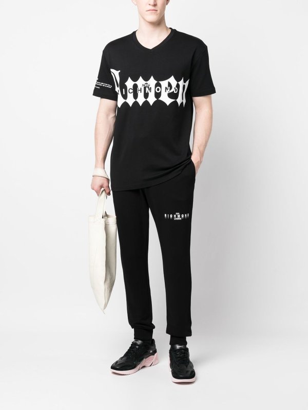 JOHN RICHMOND: t-shirts online - Logo-print Tee