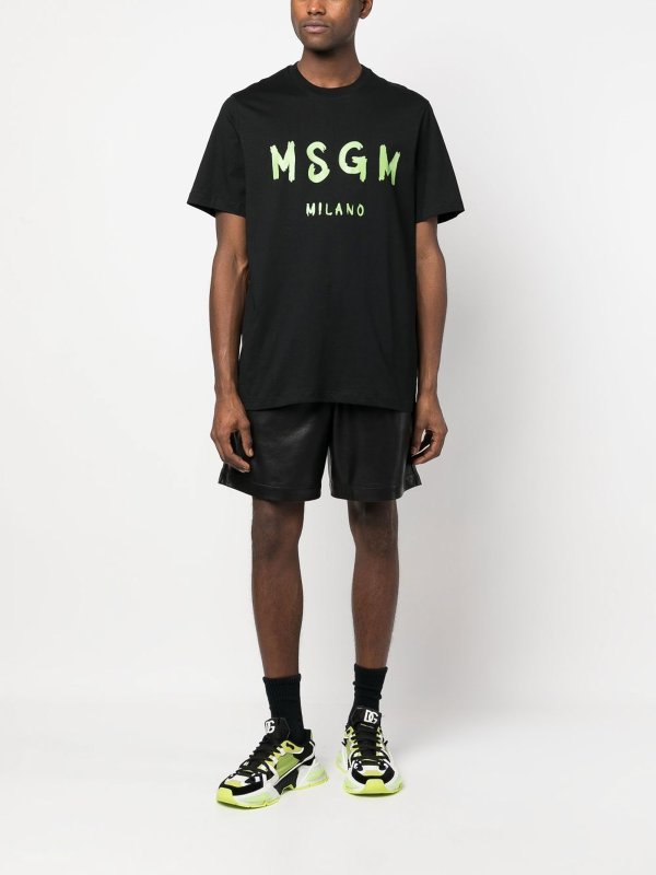m.s.g.m.: t-shirts online - Logo-print Tee