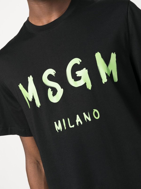 m.s.g.m. buy online Logo-print Tee