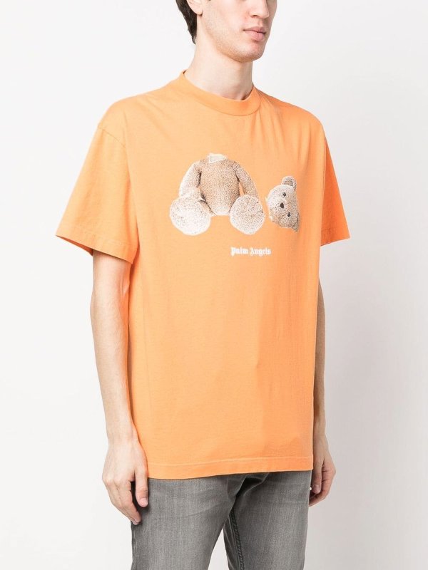 iKRIX Palm Angels: T-shirts - T-Shirt - Orange
