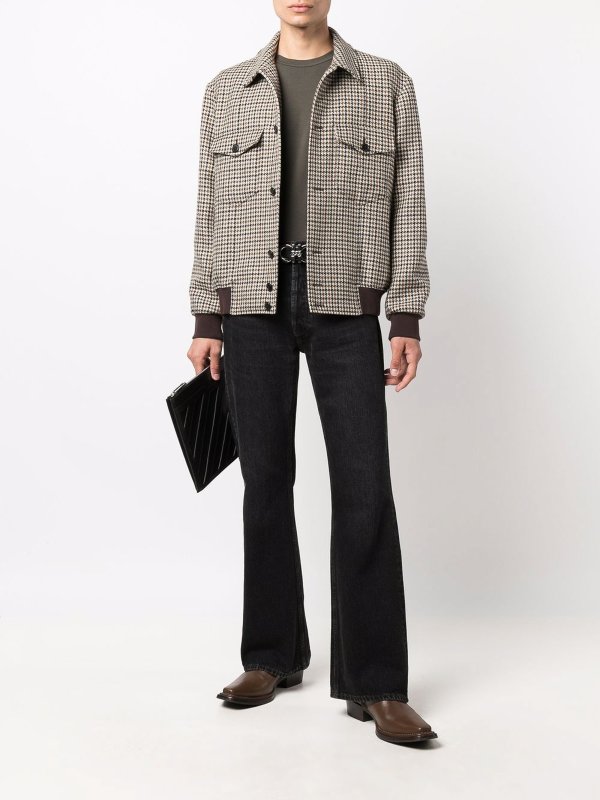 TOM FORD: t-shirts online - Dark grey cotton blend Tee