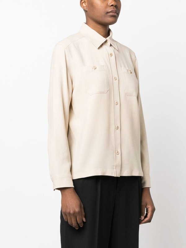 iKRIX A.P.C.: shirts - Wool blend shirt