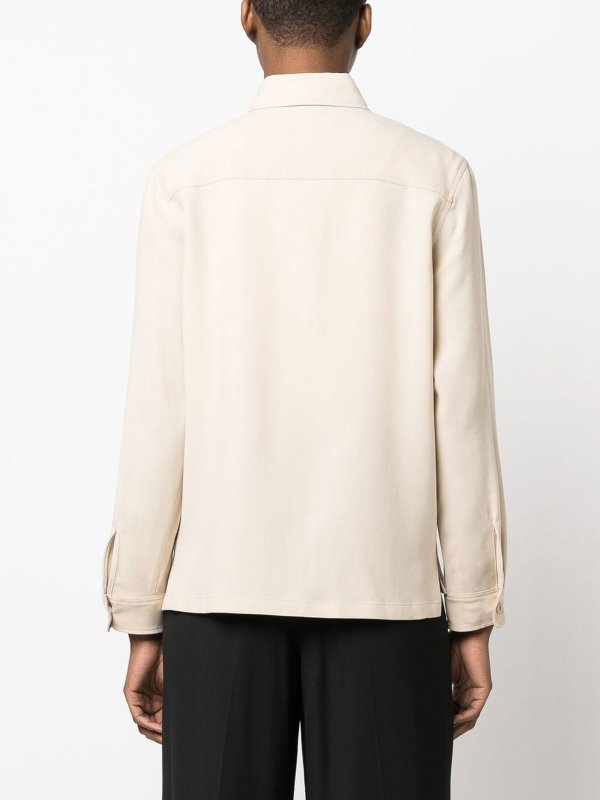 Wool blend shirt shop online: A.P.C.