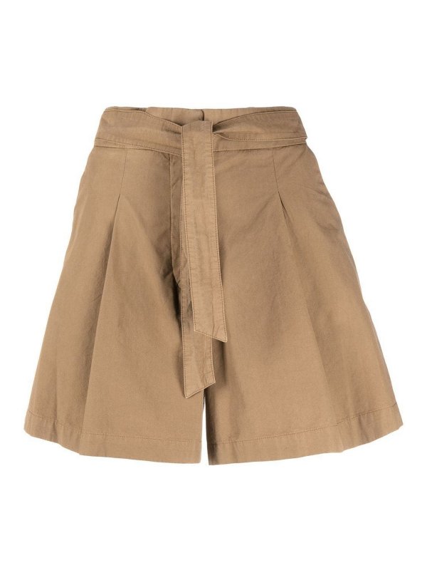 A.P.C.: トラウザーショーツ - ショートパンツ - ブラウン