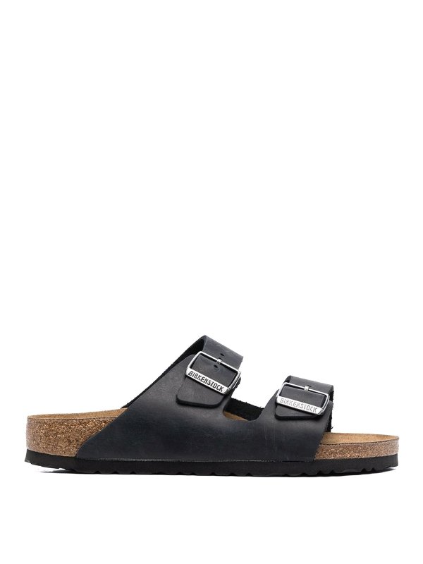 BIRKENSTOCK: サンダル - サンダル - 黒