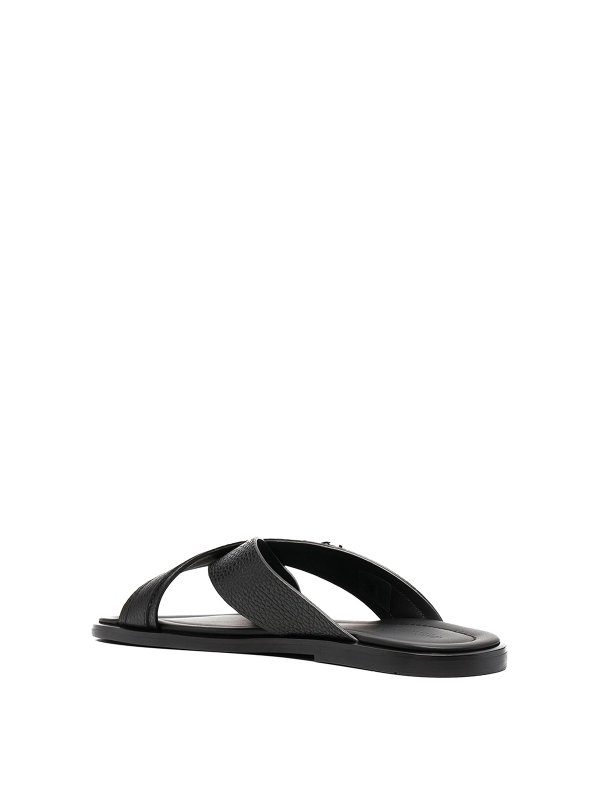 iKRIX GIORGIO ARMANI: sandali - Sandali con patch logo