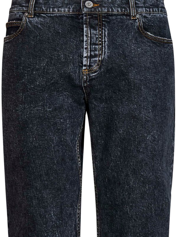 iKRIX Balmain: ストレートジーンズ - ストレートジーンズ - 黒