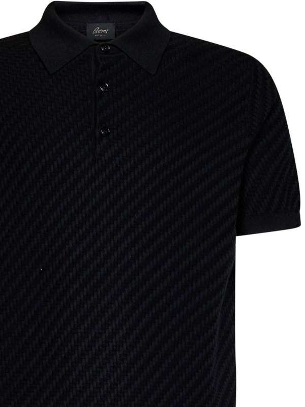 The Best Shops BRIONI: Col roulé & Col polo - Pull Col Roulé - Noir
