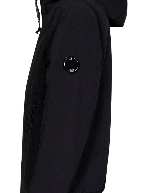 iKRIX C.P. COMPANY: ダウン・ハイテクジャケット - ダウンジャケット - 黒