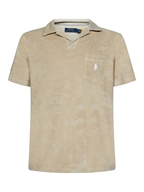 POLO RALPH LAUREN: ポロシャツ - ポロシャツ - ベージュ