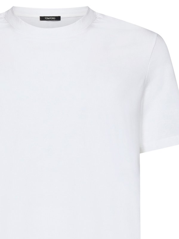 iKRIX TOM FORD: t-shirts - Cotton crewneck T-shirt with logo