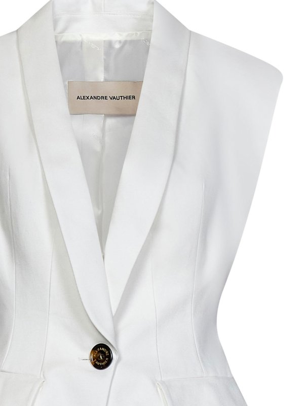 iKRIX ALEXANDRE VAUTHIER: Blazer - Blazer - Blanco
