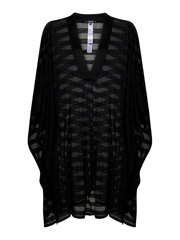 Balmain: ショートドレス - ショートドレス - 黒