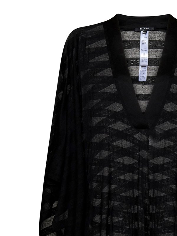 iKRIX Balmain: ショートドレス - ショートドレス - 黒