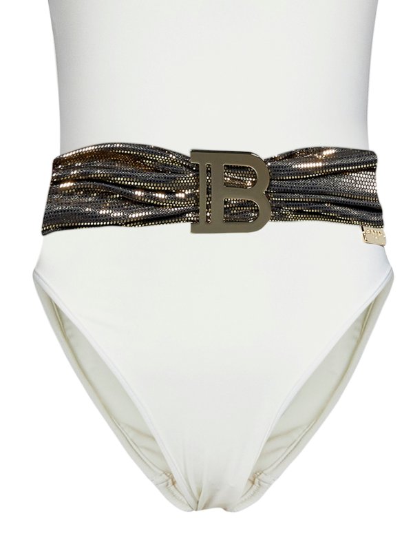 iKRIX Balmain: Badeanzüge - Badeanzug - Weiß