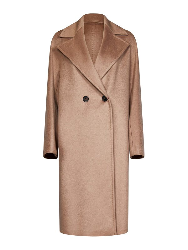 Max Mara: Lange Mäntel - Langer Mantel - Beige