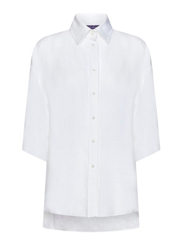 POLO RALPH LAUREN: シャツ - シャツ - 白
