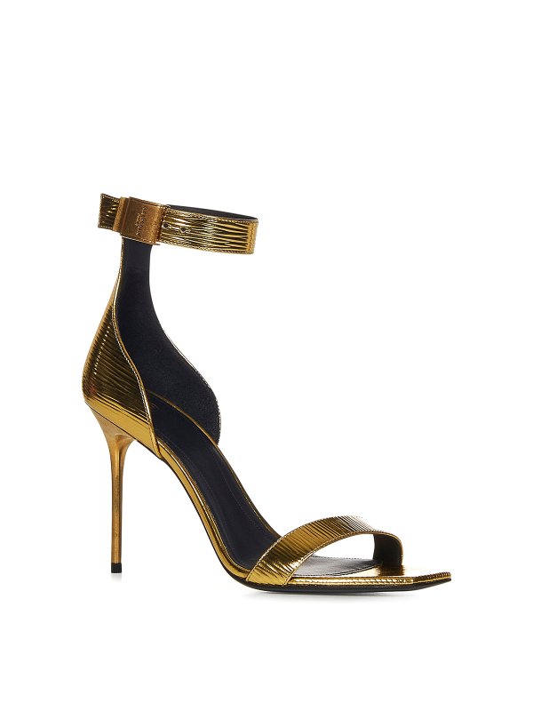 Balmain: サンダル online - サンダル - 金