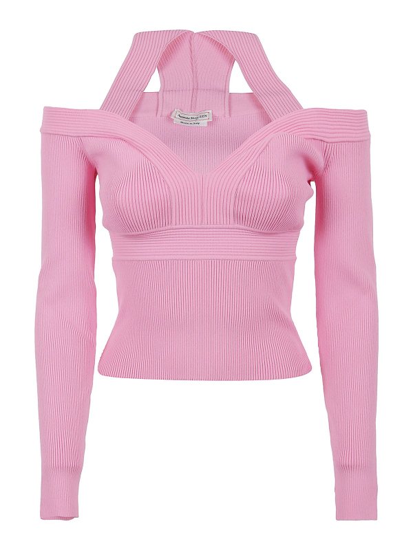 ALEXANDER MCQUEEN: Tops und Tank Tops - Top - Rosa