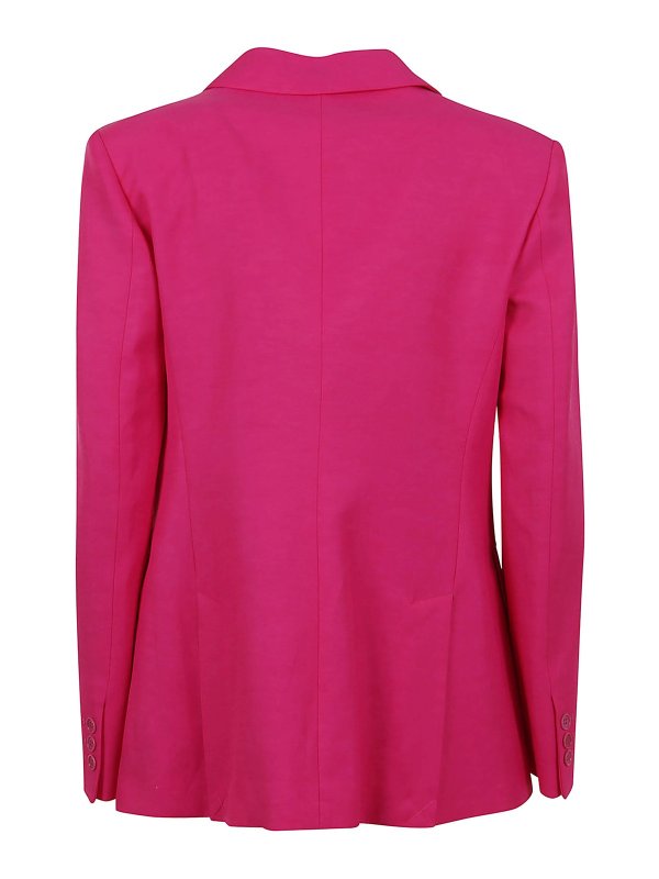 P.A.R.O.S.H.: blazers online - Single-breasted fuchsia blazer