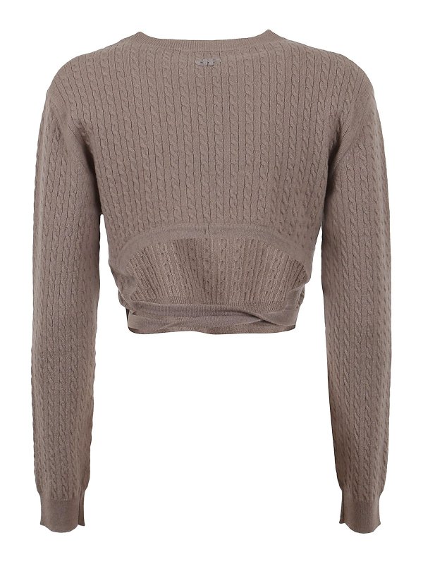 Patou クルーネック - グレー - グレイ | KN1238041106P