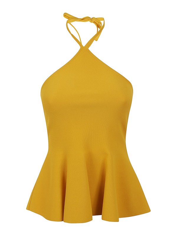 STELLA McCARTNEY: トップス＆タンクトップ - トップ/タンクトップ - イエロー