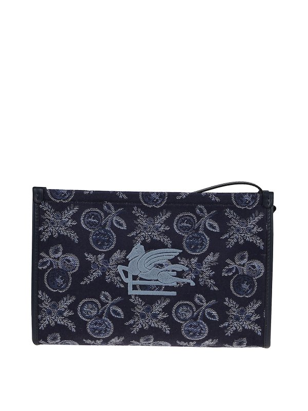 ETRO: Clutches - Clutch - Blau