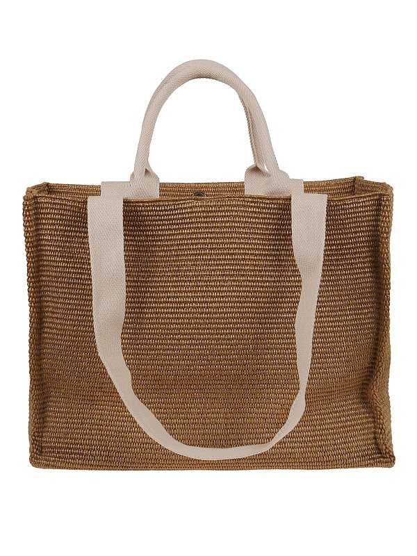 The Best Shops Marni: shopper - Borsa in misto rafia