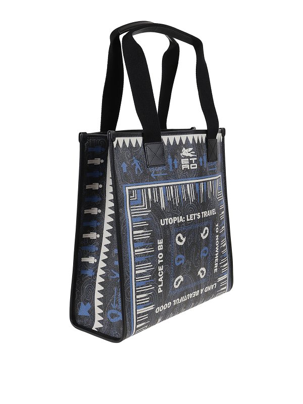 ETRO: Handtaschen online - Shopper - Schwarz