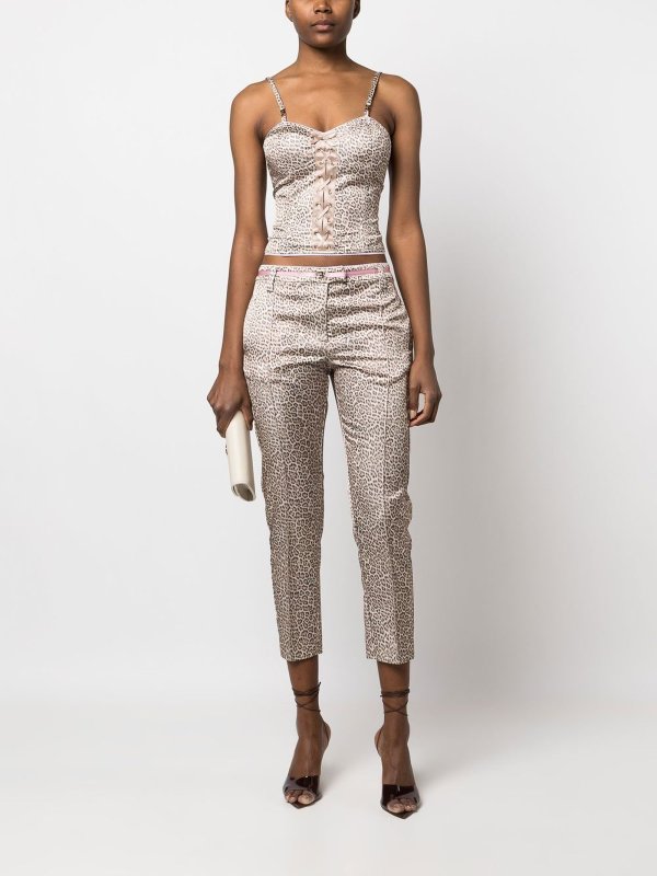 BLUGIRL: カジュアルトラウザー online - カジュアルパンツ - アニマル柄