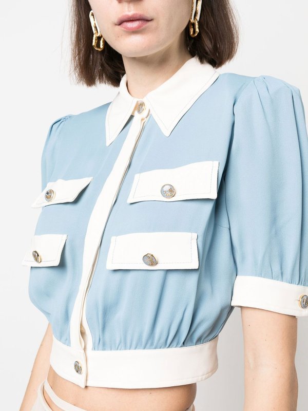 ELISABETTA FRANCHI buy online Hemd - Hellblau