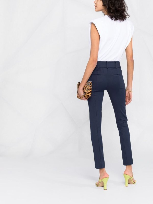 カジュアルパンツ - ブルー shop online: PATRIZIA PEPE