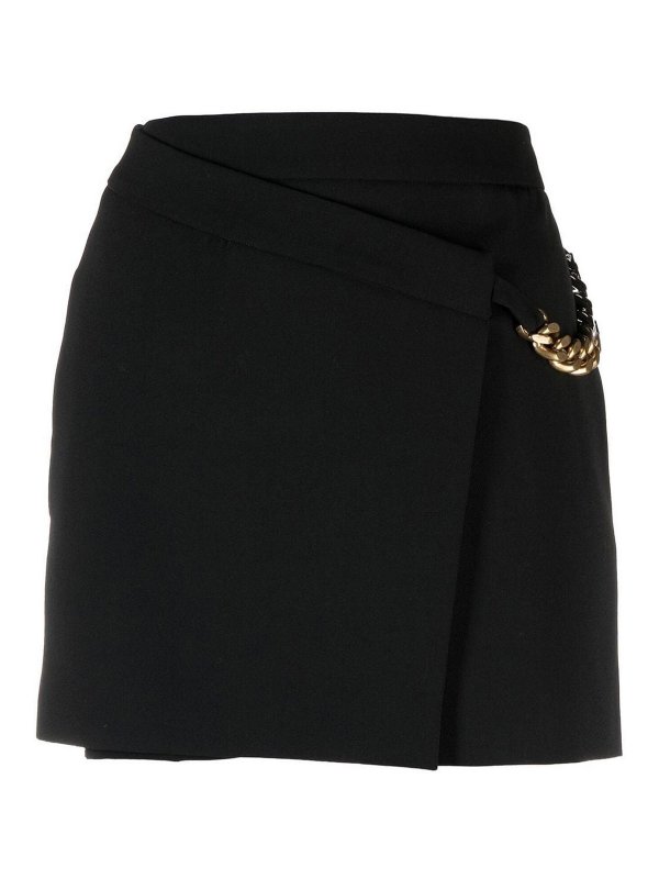 STELLA McCARTNEY: minigonne - Gonna a portafoglio con mini catena Falabella
