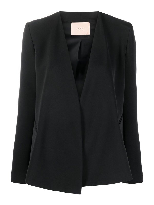 TWINSET: blazers - Opened stretched blazer