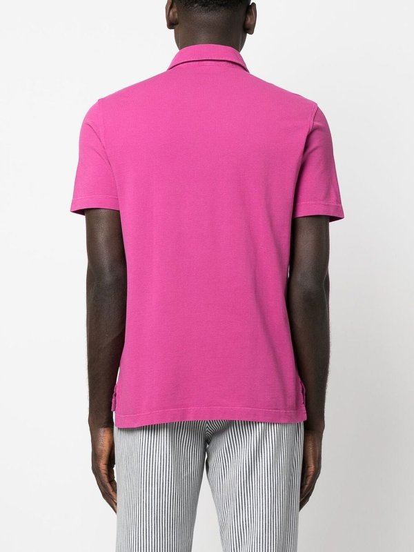 Buttoned polo shop online: DRUMOHR
