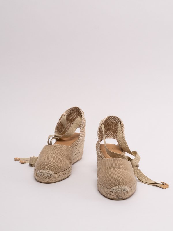 CASTANER: espadrilles online - Carina espadrilles with wedge and laces