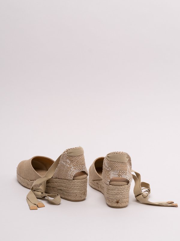 iKRIX CASTANER: espadrilles - Carina espadrilles with wedge and laces