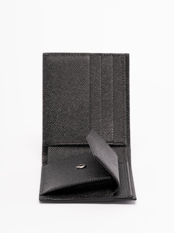 Wallet in grained leather with logo shop online: DOLCE & GABBANA
