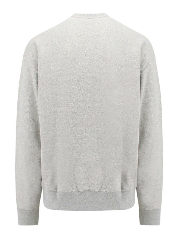 JIL SANDER: Sweatshirts & Sweaters online - Cotton crewneck sweatshirt with logo