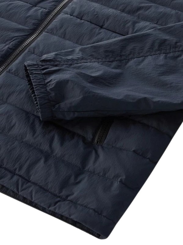 Padded waterproof jacket with logo shop online: WOOLRICH