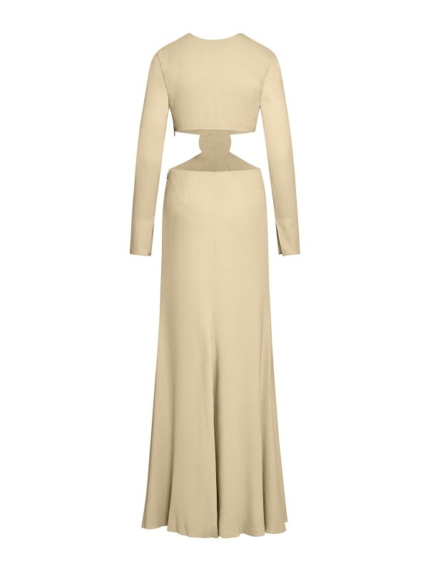 BLUMARINE: Abendkleider online - Abendkleid - Beige
