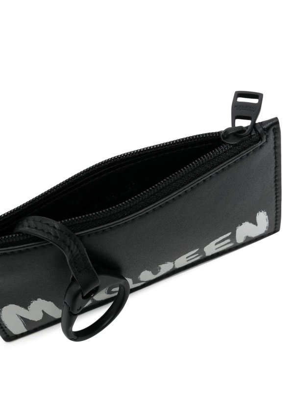 iKRIX ALEXANDER MCQUEEN: wallets & purses - Leather logo wallet