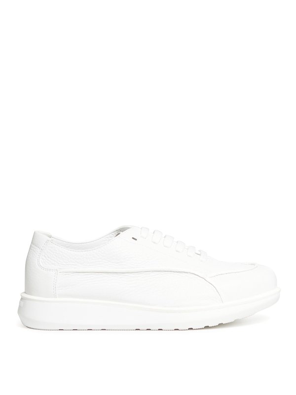 GIORGIO ARMANI: Chaussures de sport - Baskets - Blanc